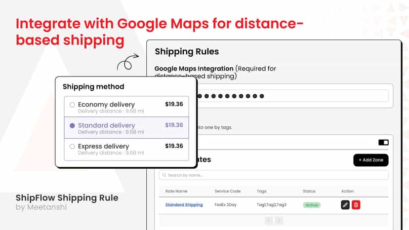 ShipFlow: Shipping Rules Distance Based