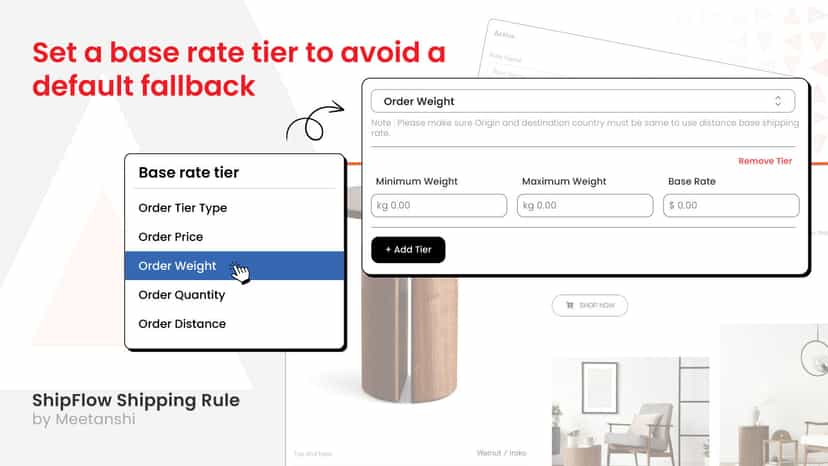 ShipFlow: Shipping Rules Rate Tier