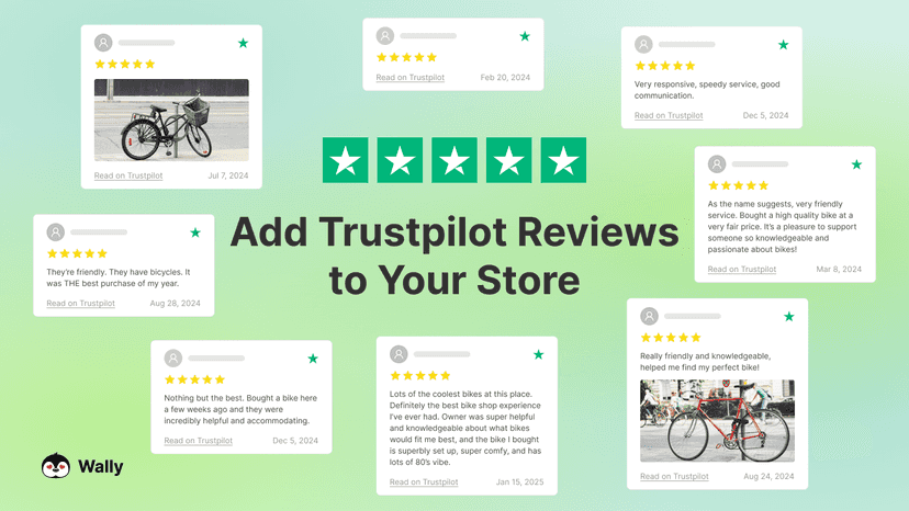 Add Trustpilot Reviews to Shopify – Wally