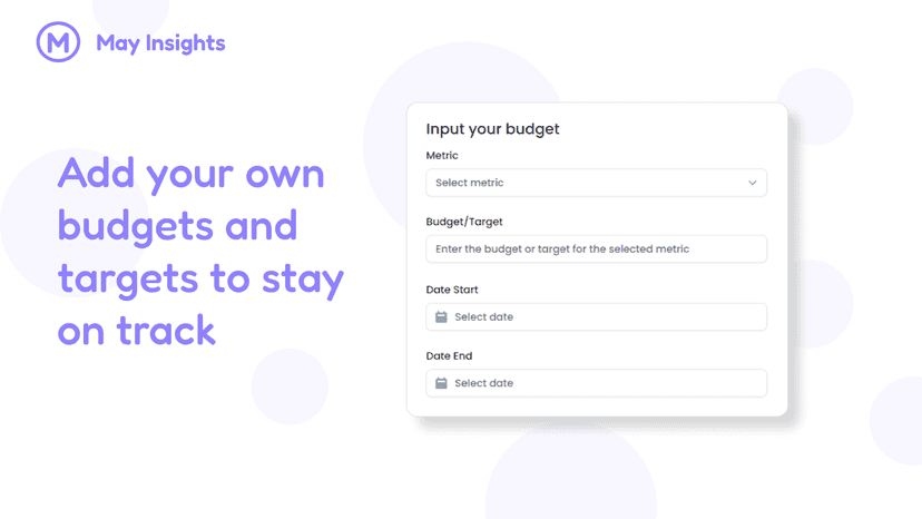 Budgets and Targets