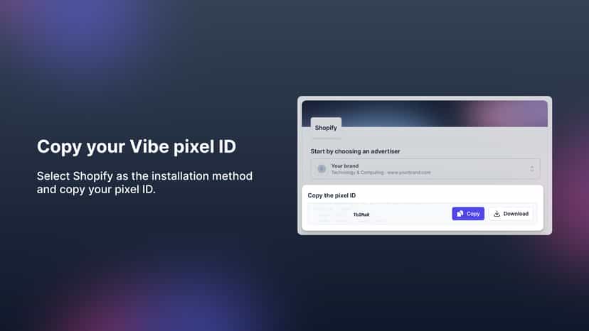 Set up web tracking pixel
