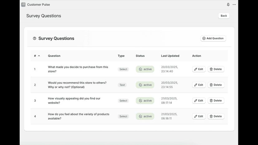 Configure question