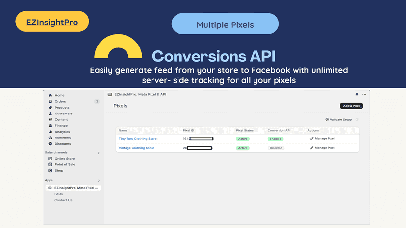 Easily generate feed from your store to Facebook