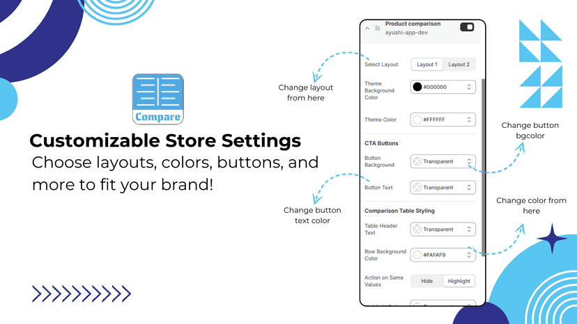 Easy to customize directly from theme editor
