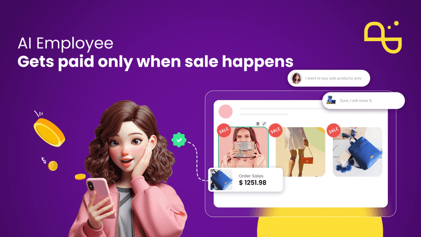 Pay only when sale happens