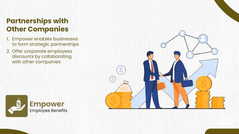 Partnerships with other companies