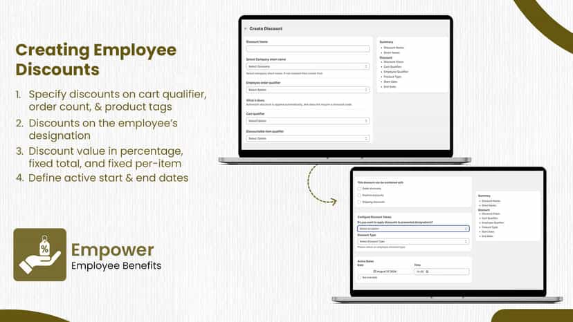 Creating Employee Discount