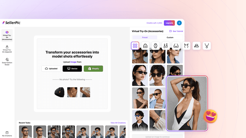 Virtual Try-on(Accessories)