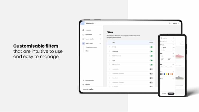 Motive Commerce Search Filters Shopify