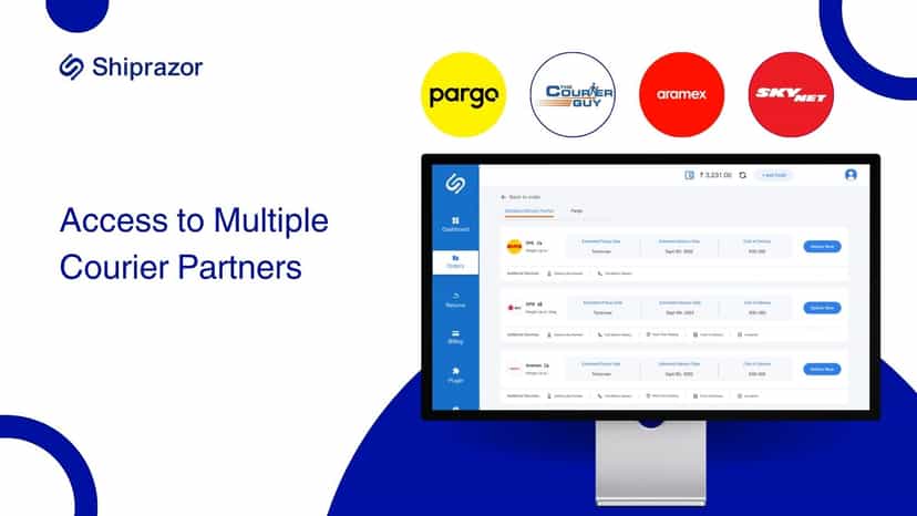 Access to Multiple Courier Partners