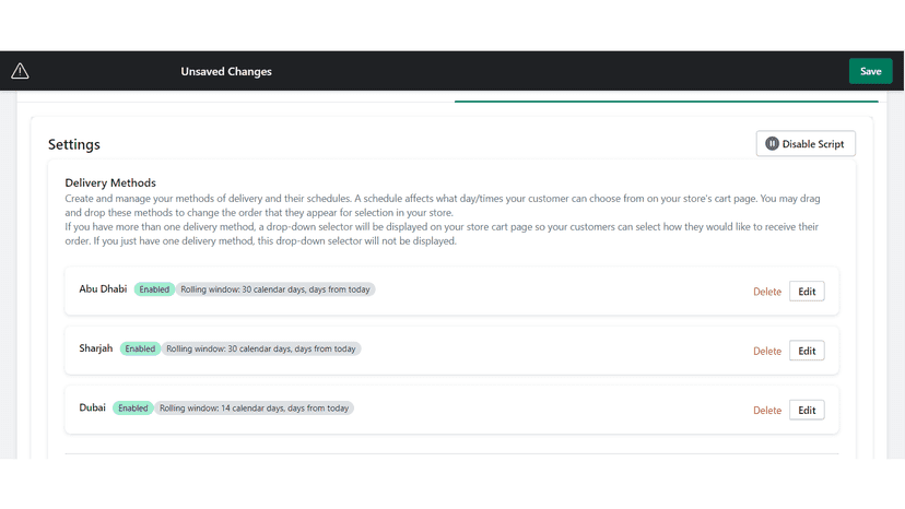 Deliver Profile