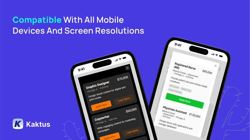 Mobile responsive