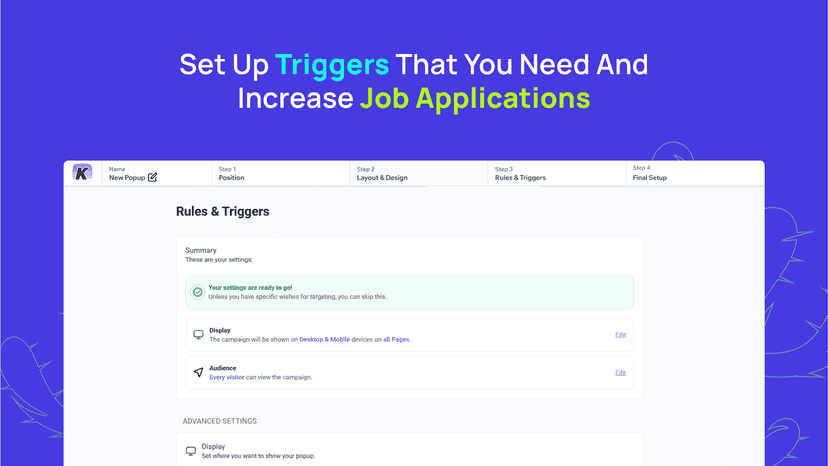 Triggers