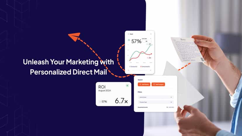 Unleash your marketing with personalized direct mail.