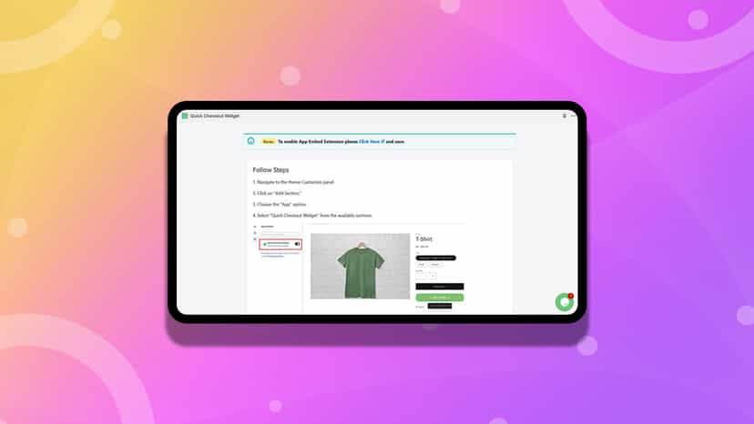 Checkout Buy Now Backend Admin