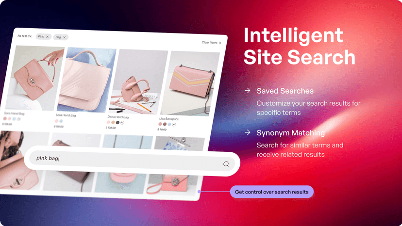 Intelligent site search