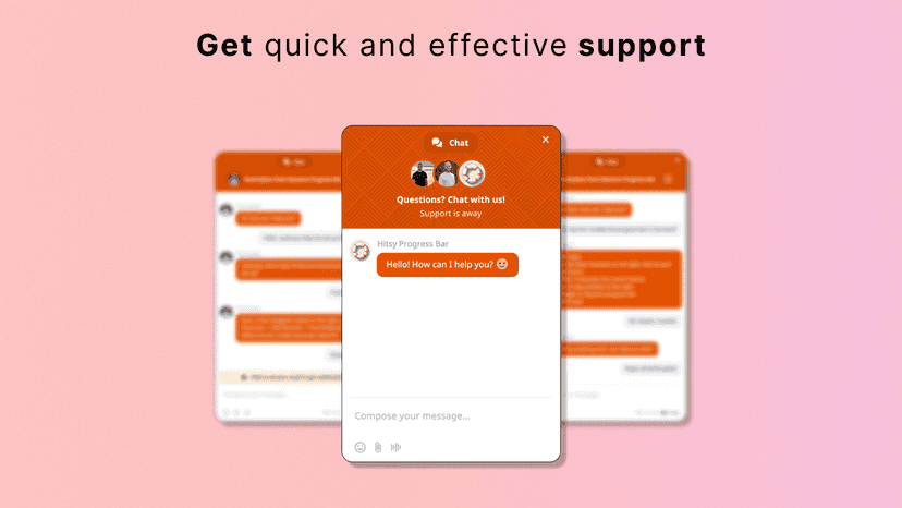 Quick & effective customer support