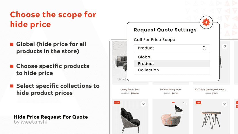 Meetanshi Request Quote & Hide Pric Display Scope