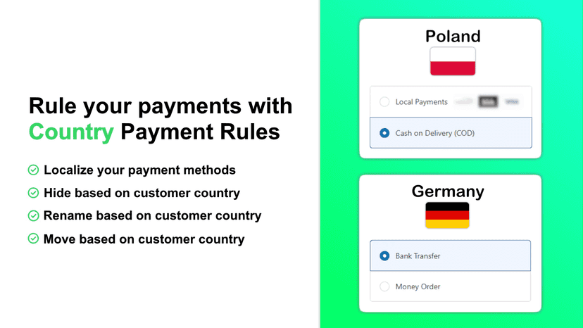 Country Payment Rules