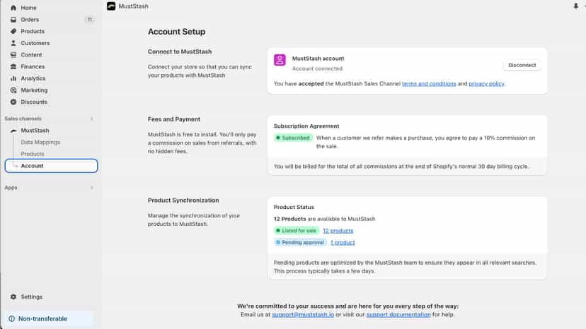 Account Settings