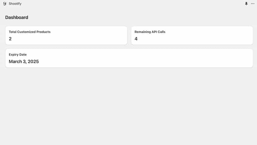 Ai Webshoot App Dashboard
