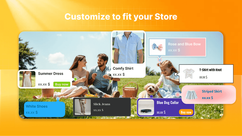Customize Spot to fit your Store