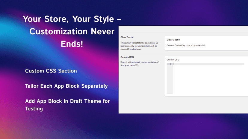 support custom css