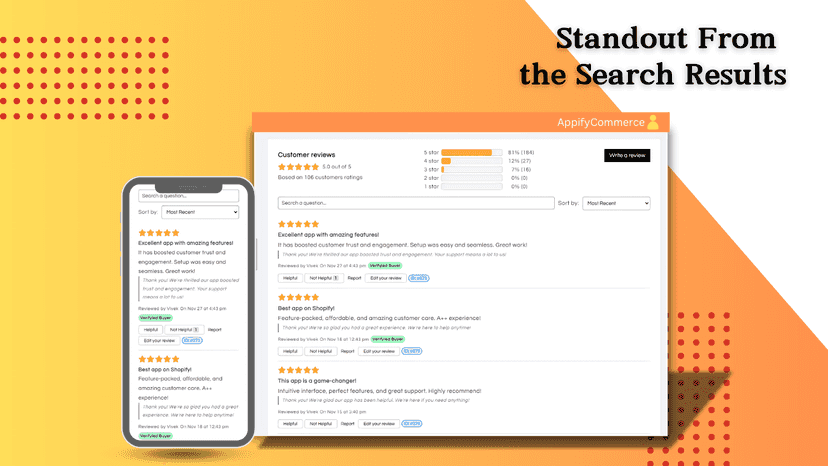 Reviews & Ratings