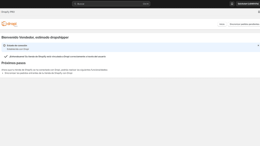 Configuración de la cuenta