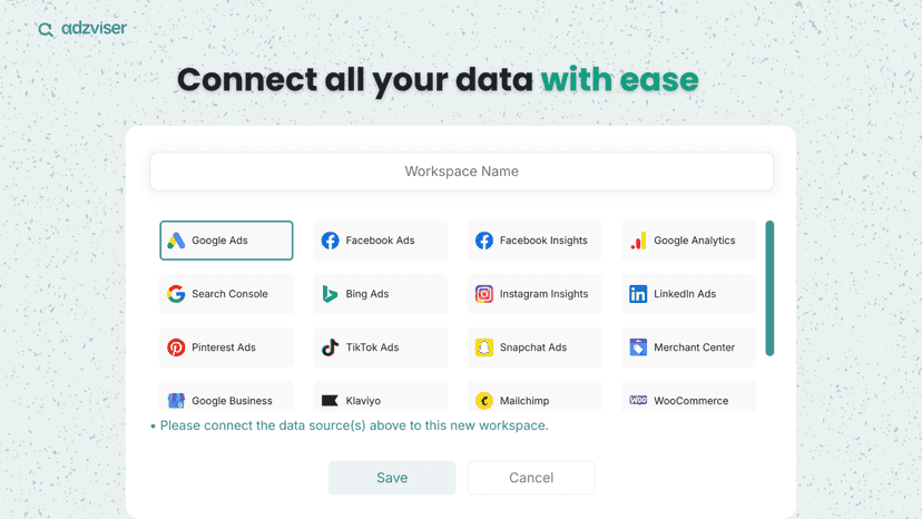 Connect all your data with ease