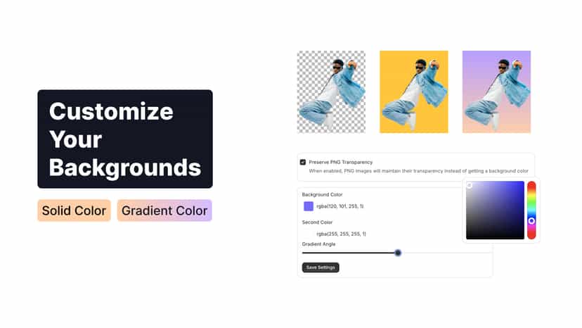 Customize Your Product Backgrounds