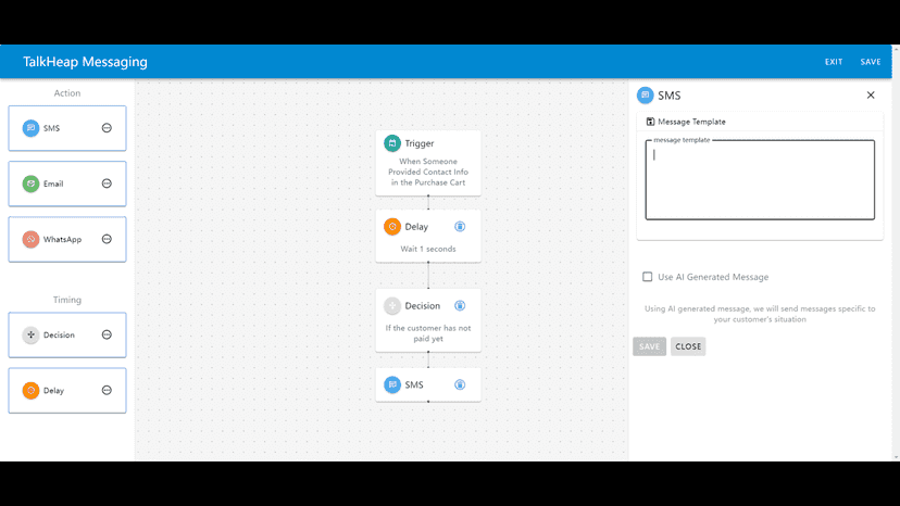 Manage messaging flow