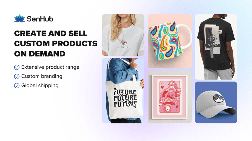 SenHub: Print on demand (PpD) App For Shopify