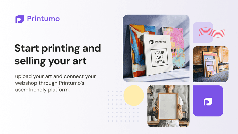 Start printing and selling your art