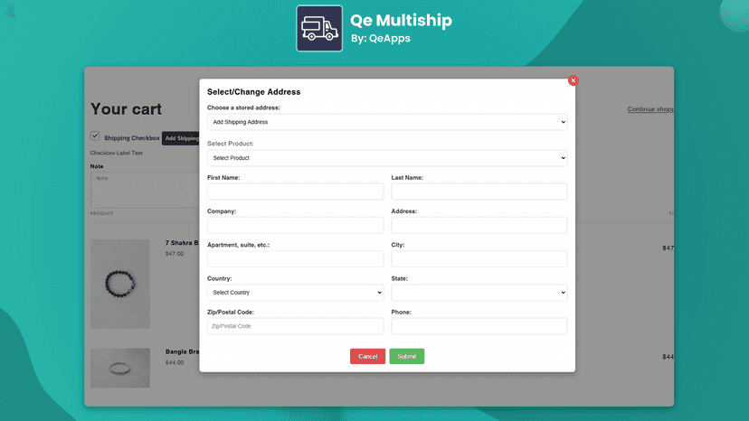 Multiple Address Shipping
