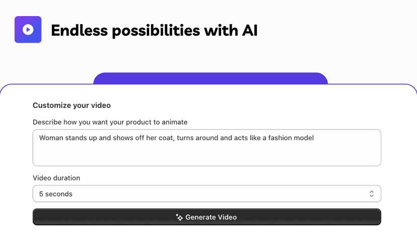 Customize your video