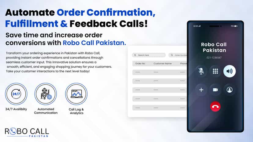 Automate Order Confirmation, Fulfillment & Feedback Calls