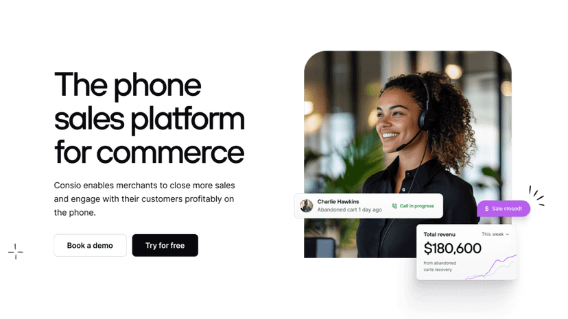 Consio - Phone Sales and Voicemail Platform