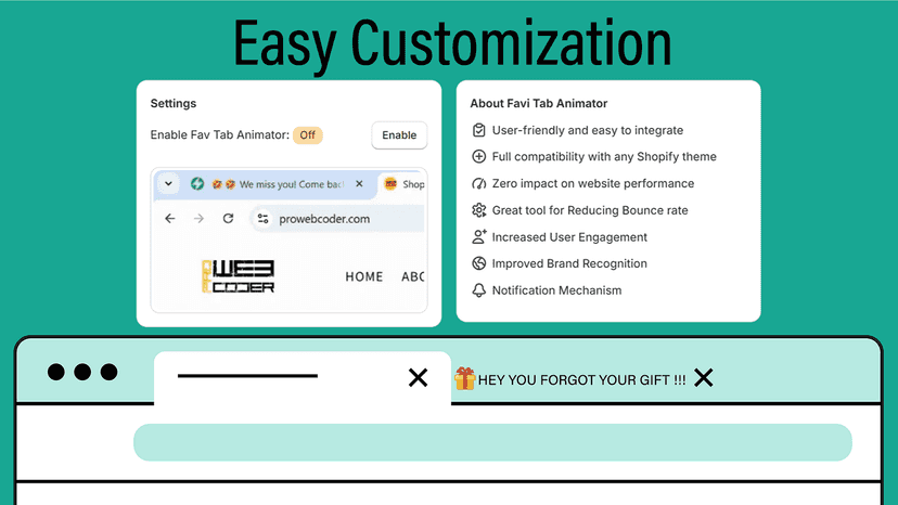 Easy Customization