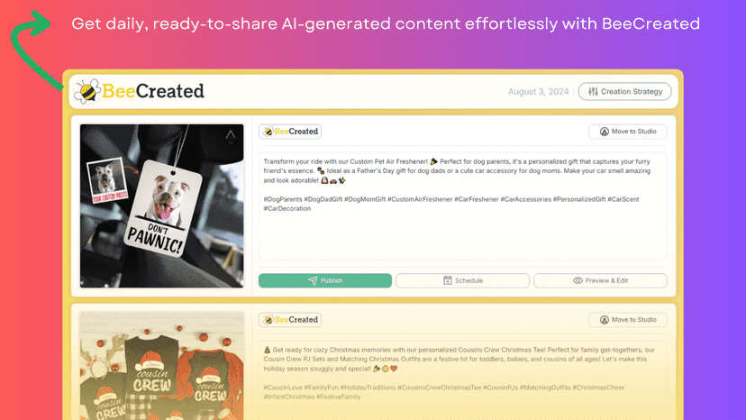 Get daily, ready-to-publish content designed to boost engagement