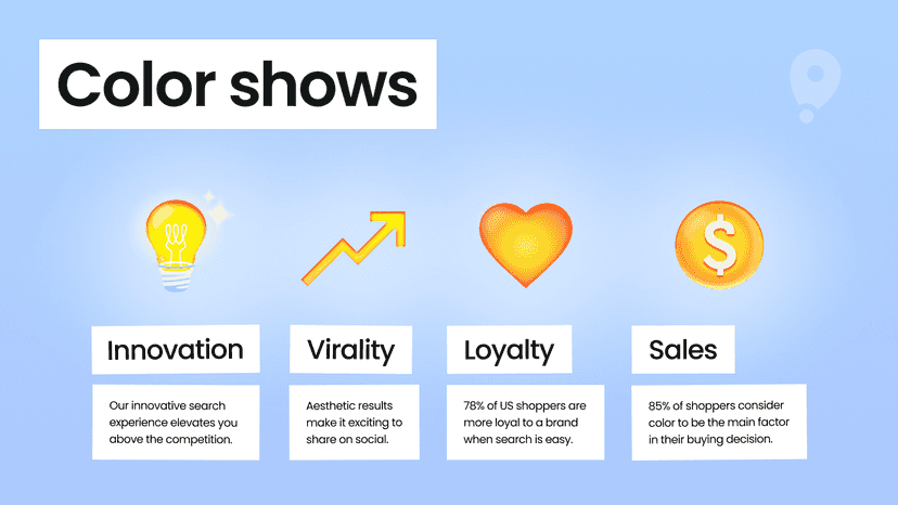 Our color search brings innovation, virality, loyalty, and sales