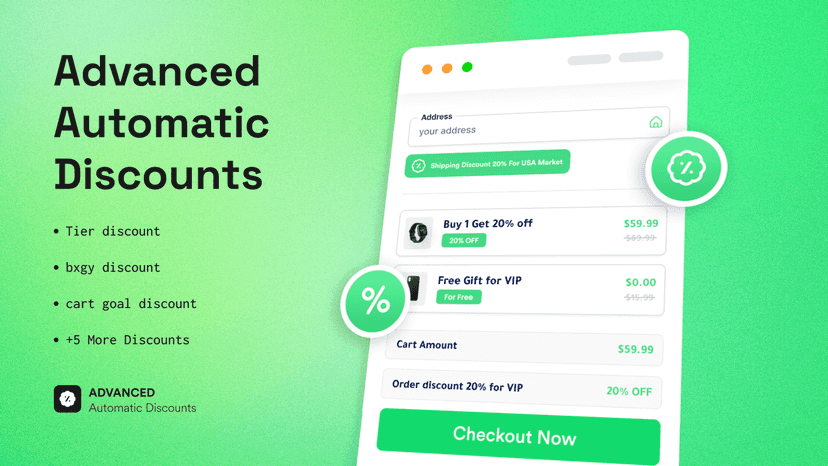 show discount in both cart and checkout page