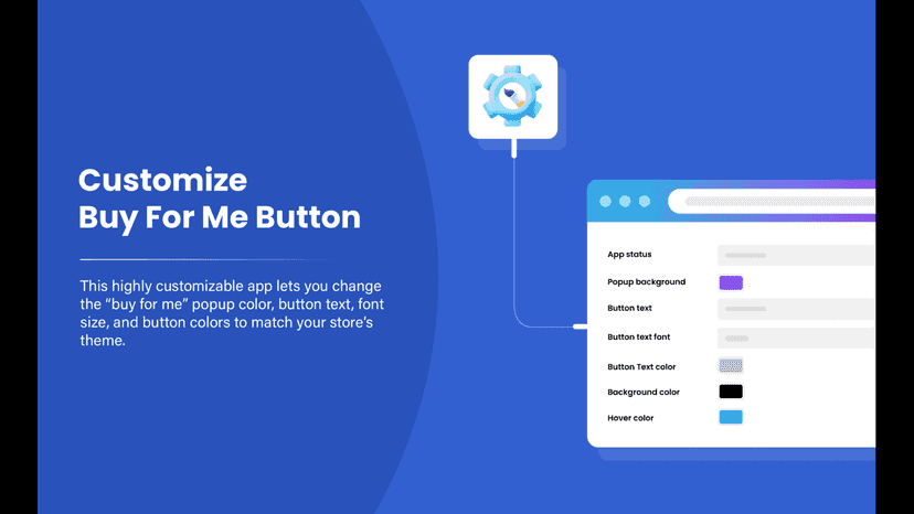 Customize buy for me button