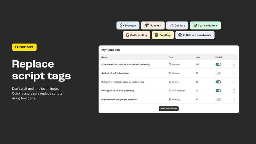 Replace script tags