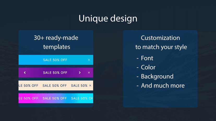 Unique design