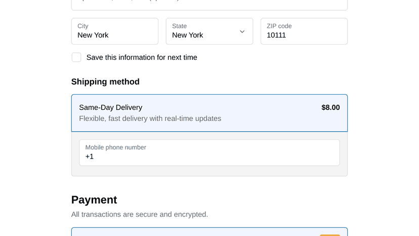 Same Day Delivery Checkout Shopify Getcho