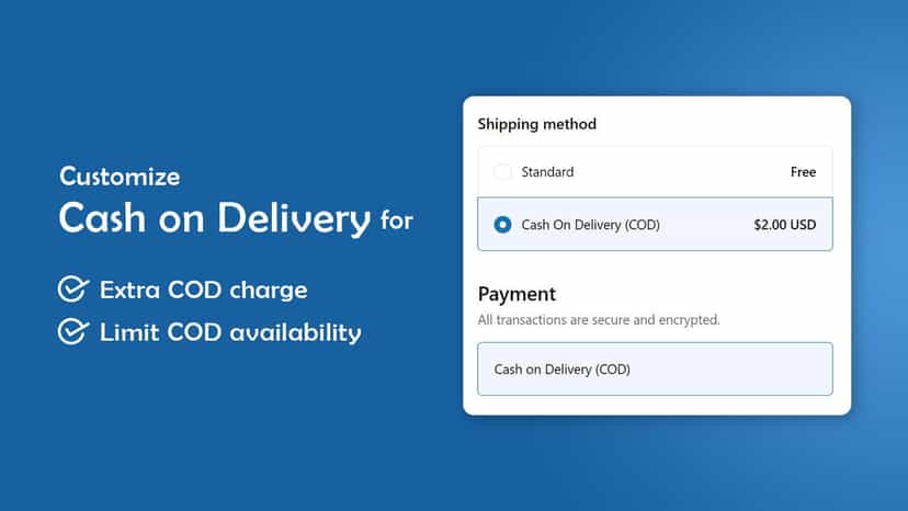 Codify - Cash on Delivery