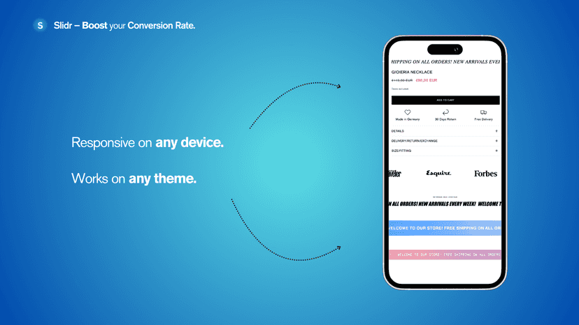 responsive on all devices and themes