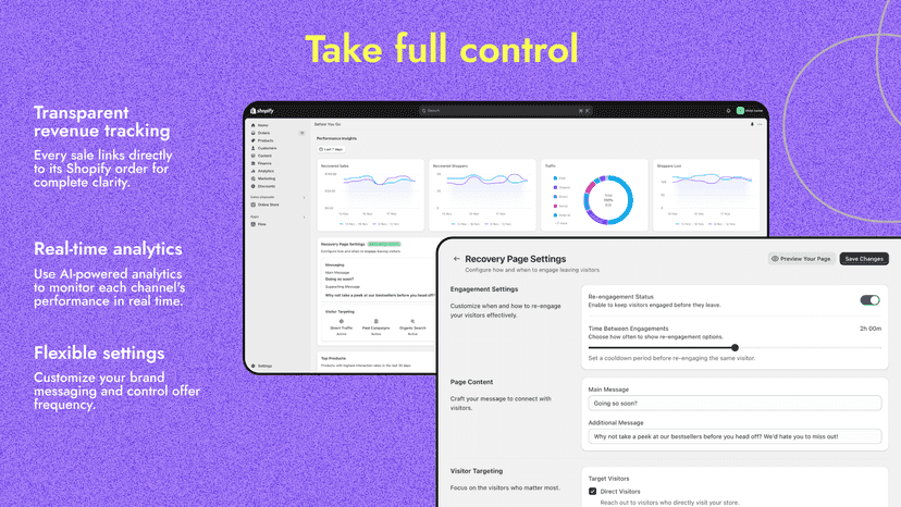 Take full control