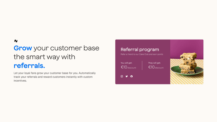 How referrals work in Shopify and Konditor referral program